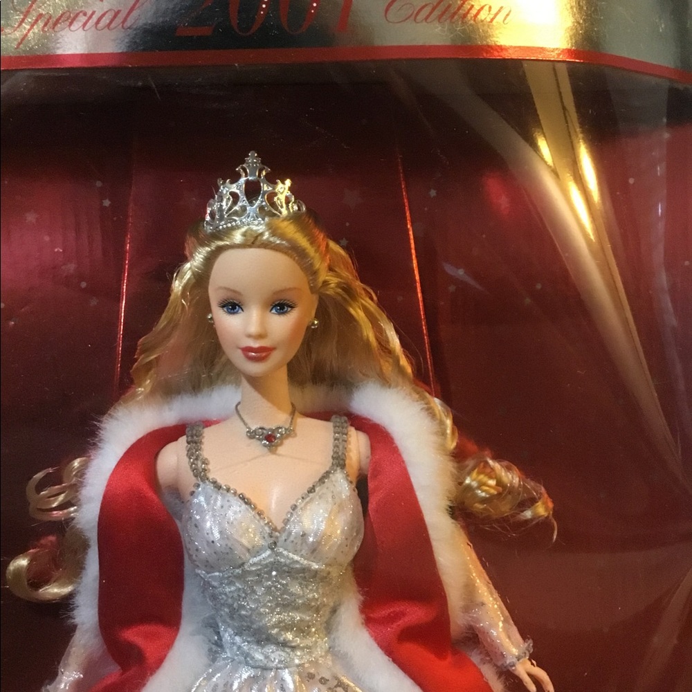 Barbie 2001 Holiday Celebration Edition